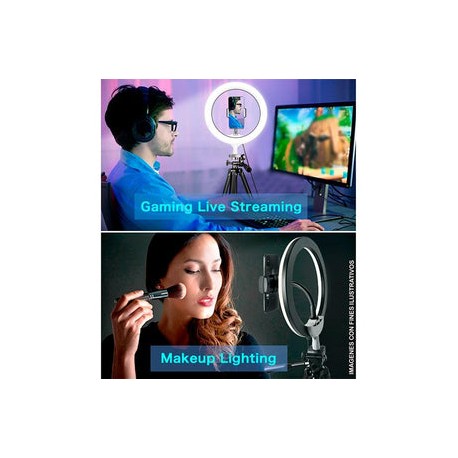 Aro de luz gamer GAME FAC...