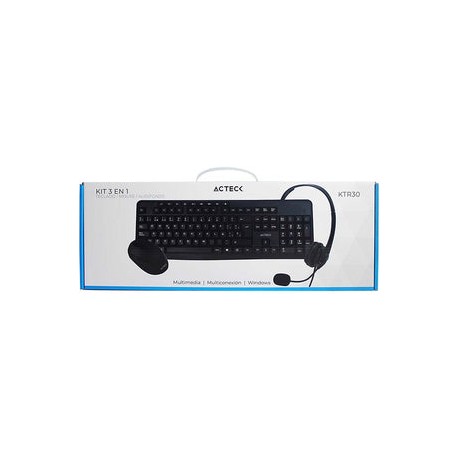 Kit 3 en 1 Teclado Mouse ...
