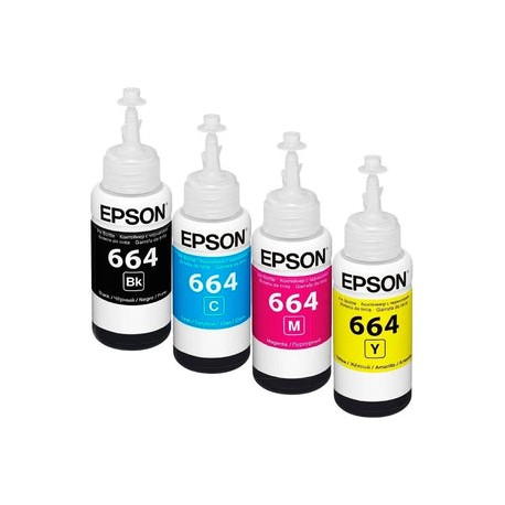 Kit 4 Botellas Tinta EPSO...