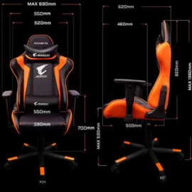 Silla Gamer AORUS Ergonom...