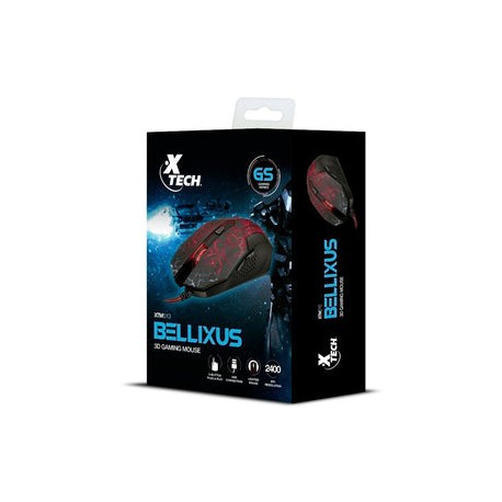 Mouse Gamer XTECH USB LED...