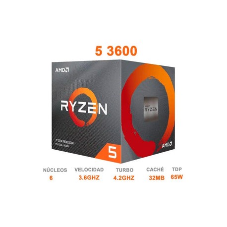 Procesador AMD RYZEN 5 36...