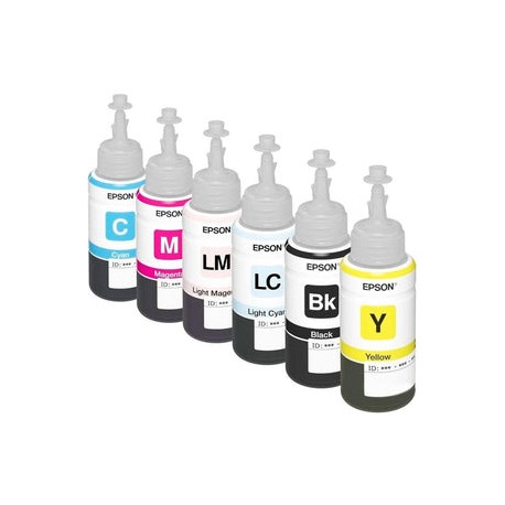 Kit 6 Botellas Tinta EPSO...